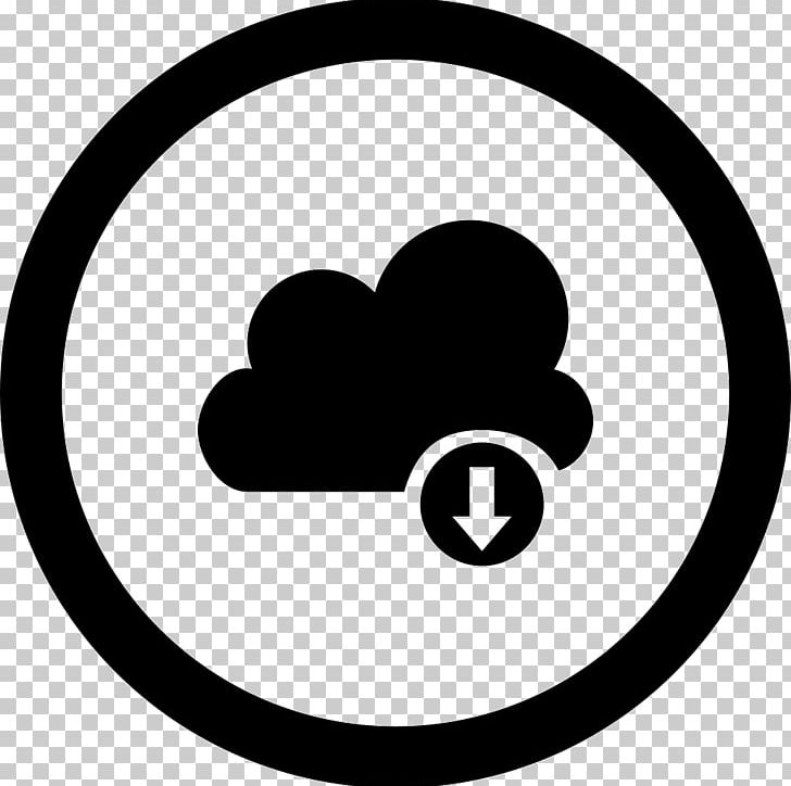 Cloud Computing Computer Icons Portable Network Graphics PNG, Clipart, Area, Black And White, Brand, Button, Circle Free PNG Download