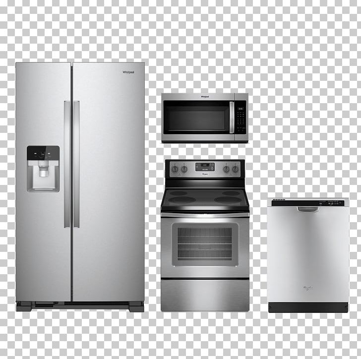 Home Appliance Refrigerator Electric Stove Cooking Ranges Whirlpool Corporation PNG, Clipart, Cooking, Cooking Ranges, Cubic Foot, Dishwasher, Electric Stove Free PNG Download