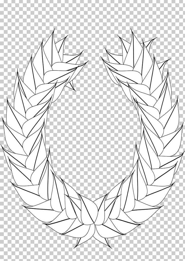 Bay Laurel Laurel Wreath Computer Icons PNG, Clipart, Artwork, Bay Laurel, Black And White, Circle, Computer Icons Free PNG Download