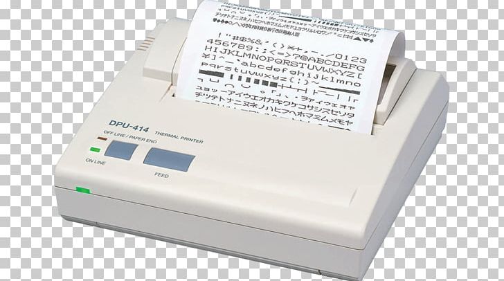 Seiko DPU414 Direct Thermal Printer DPU414-BD Thermal Printing Thermal Paper PNG, Clipart, Electronic Device, Electronics, Measurement, Paper, Printer Free PNG Download