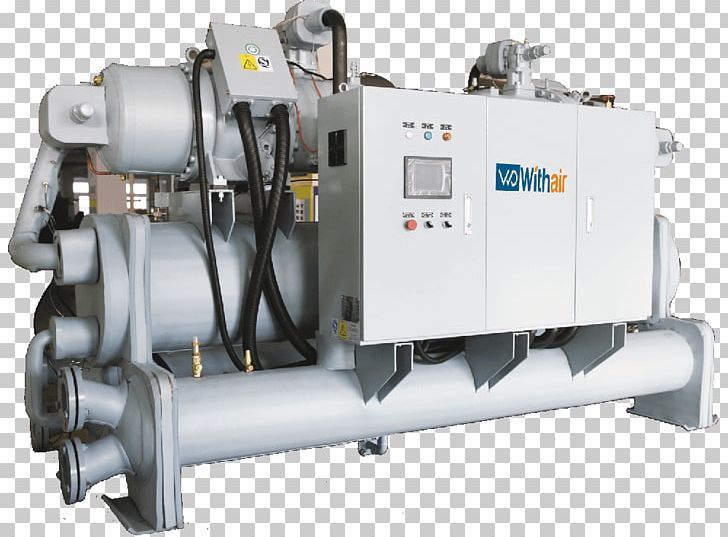 Machine Water Chiller Geothermal Heat Pump PNG, Clipart, Air Conditioning, Air Source Heat Pumps, Capacity, Chiller, Cylinder Free PNG Download