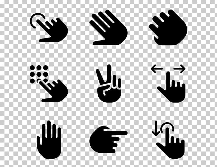 Gesture Finger Computer Icons Hand PNG, Clipart, Black, Black And White, Brand, Computer Icons, Computer Monitors Free PNG Download