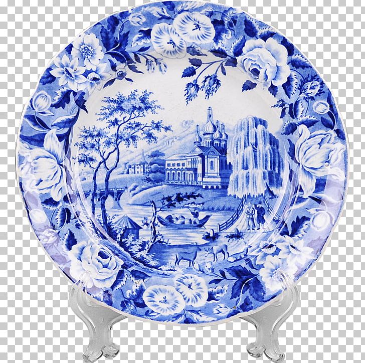 Plate Blue And White Pottery Ceramic Cobalt Blue Platter PNG, Clipart, Blue, Blue And White Porcelain, Blue And White Pottery, Ceramic, Cobalt Free PNG Download