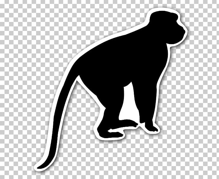 Primate Chimpanzee Monkey Ape Silhouette PNG, Clipart, Animals, Ape, Black, Black And White, Capa Free PNG Download