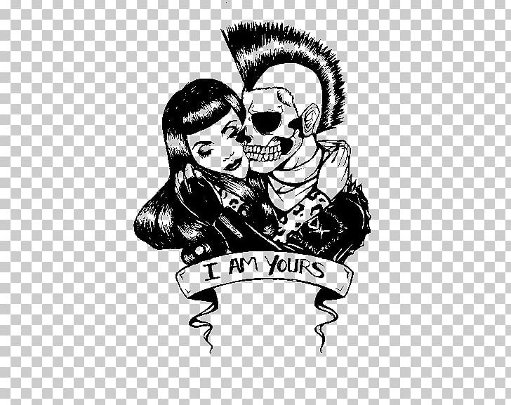 Punk Rock Love Drawing Song PNG, Clipart, Art Punk, Black And White, Cartoon, Drawing, Dreamer Free PNG Download