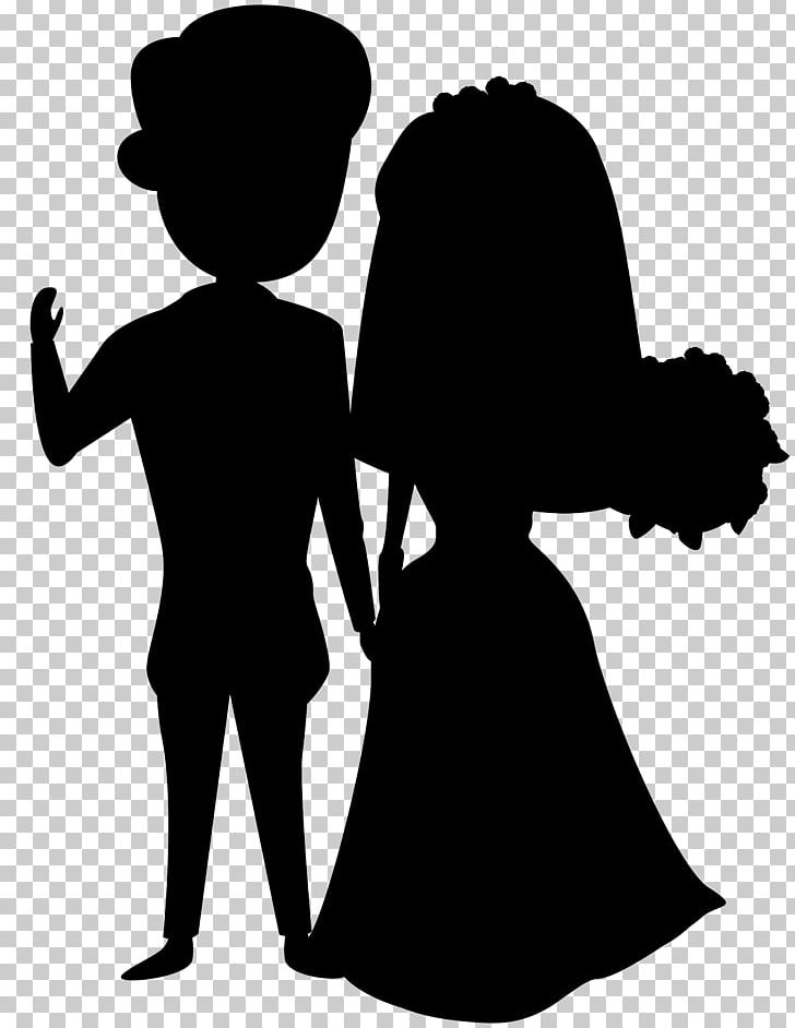 Wedding Silhouette Bridegroom Couple PNG, Clipart, Black, Black And White, Bride, Bridegroom, Couple Free PNG Download