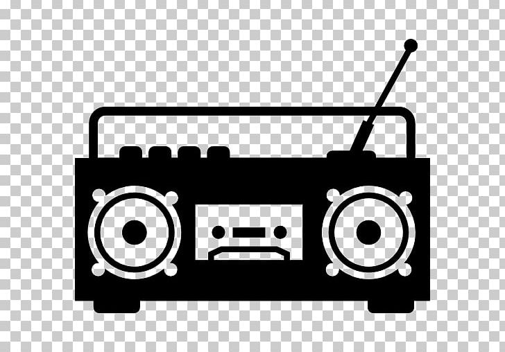 Radio Boombox PNG, Clipart, Black, Black And White, Boombox, Brand, Computer Icons Free PNG Download