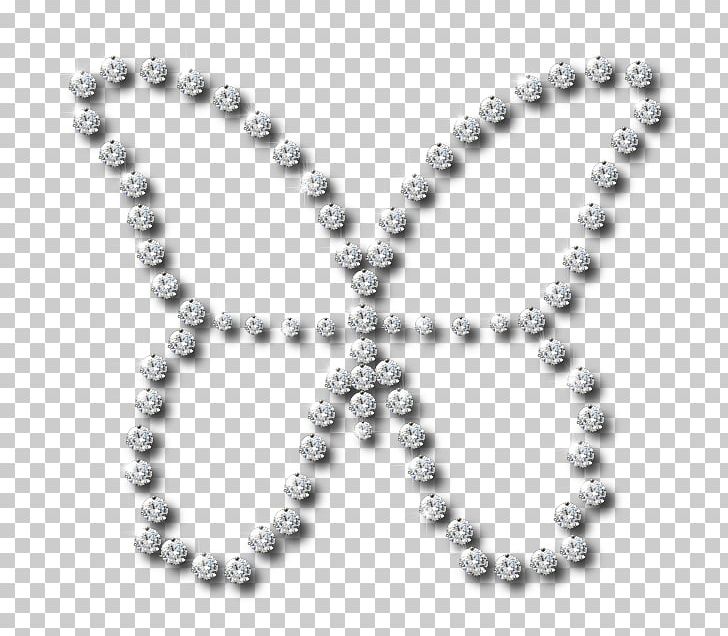 Butterfly Imitation Gemstones & Rhinestones Earring Pearl Necklace PNG, Clipart, Bead, Black And White, Blingbling, Body Jewelry, Bracelet Free PNG Download