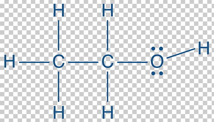 Ethanol Structural Formula Molecule Chemical Formula Chemistry PNG, Clipart, Acid, Alcohol, Angle, Area, Blue Free PNG Download