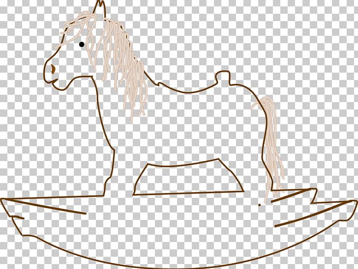 Rocking Horse Drawing PNG, Clipart, Animals, Area, Art, Black And White, Bridle Free PNG Download