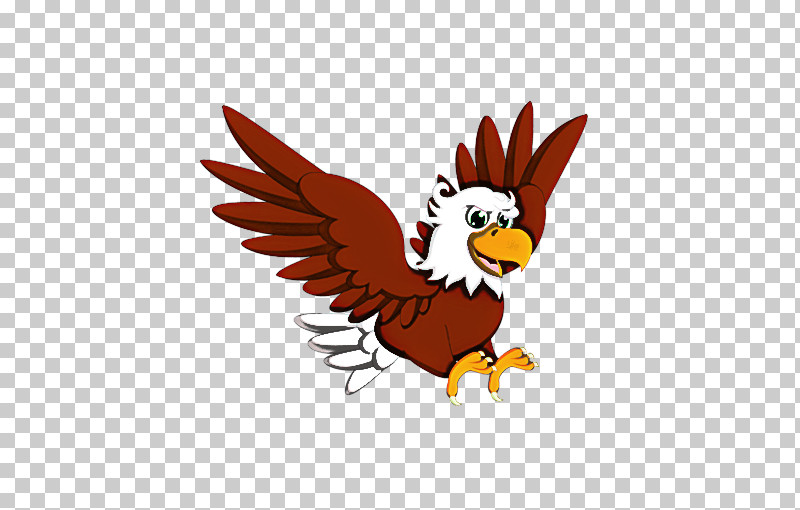 Bird Cartoon Rooster Chicken Wing PNG, Clipart, Animation, Beak, Bird, Bird Of Prey, Cartoon Free PNG Download