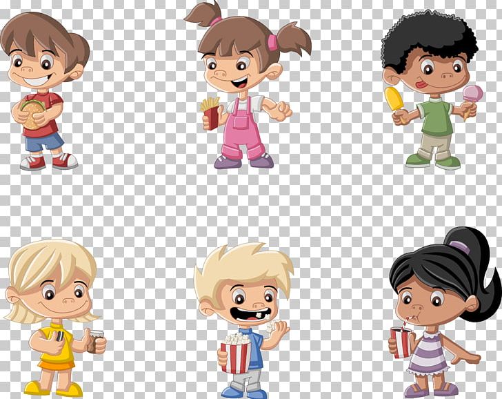 Junk Food Illustration Eating Drawing PNG, Clipart, Boy, Cartoon, Cartoon Children, Child, Drawing Free PNG Download