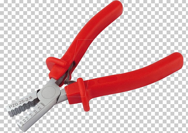 Electric Wire Ferrule Crimp Electrical Cable Pliers Electrical Connector PNG, Clipart, Crimp, Crimping Pliers, Cutting Tool, Diagonal Pliers, Electrical Cable Free PNG Download