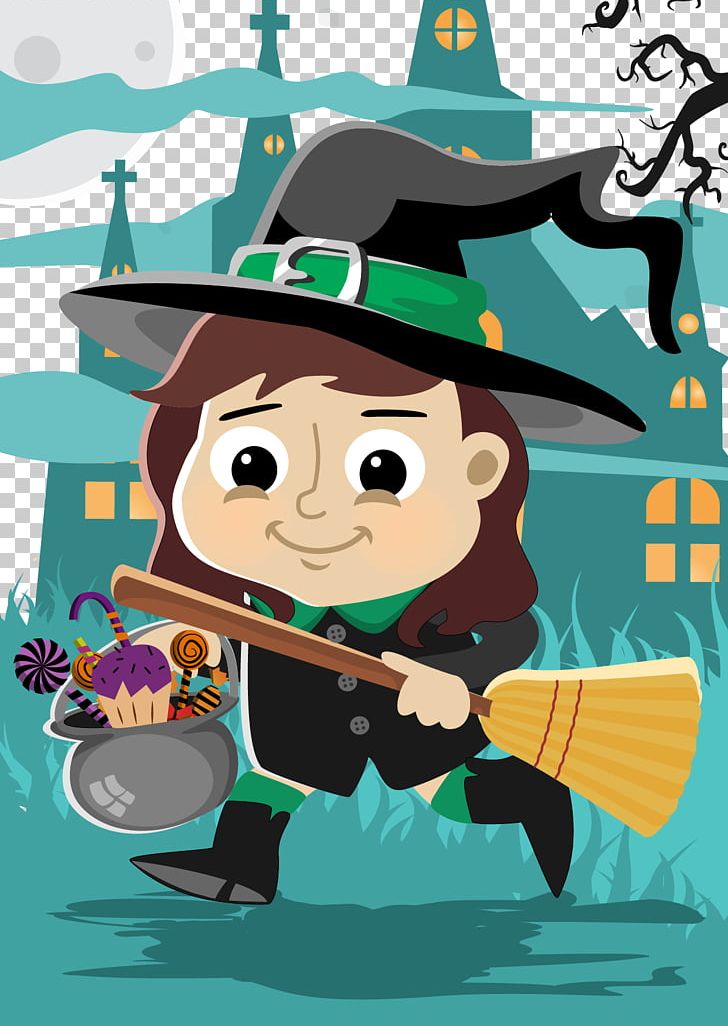 Halloween Boszorkxe1ny Euclidean Disguise PNG, Clipart, Building, Cartoon, Fictional Character, Halloween Costume, Halloween Witch Free PNG Download