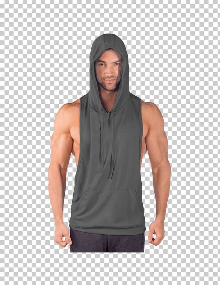 Hoodie T-shirt Shoulder Sleeveless Shirt PNG, Clipart, Arm, Clothing, Hood, Hoodie, Muscle Free PNG Download