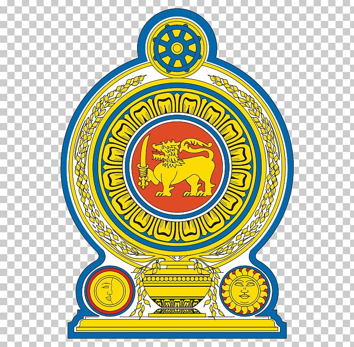 Emblem Of Sri Lanka Government Of Sri Lanka National Emblem Sri Lankan Moors PNG, Clipart, Area, Badge, Brand, Circle, Coat Of Arms Free PNG Download