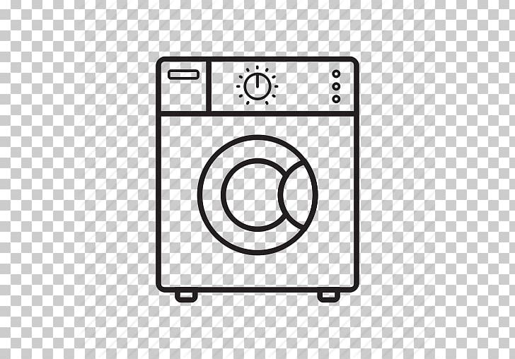 Washing Machines Laundry Home Appliance Computer Icons PNG, Clipart, Agit, Angle, Area, Black And White, Brand Free PNG Download
