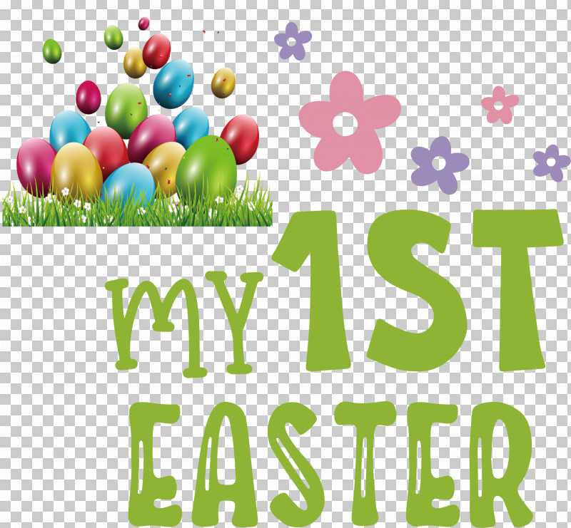 Happy Easter Day My 1st Easter PNG, Clipart, Behavior, Fruit, Happiness, Happy Easter Day, Logo Free PNG Download