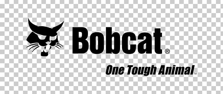Bobcat Company Tractor Skid-steer Loader Heavy Machinery PNG, Clipart, Backhoe, Black, Black And White, Bobcat, Bobcat Free PNG Download
