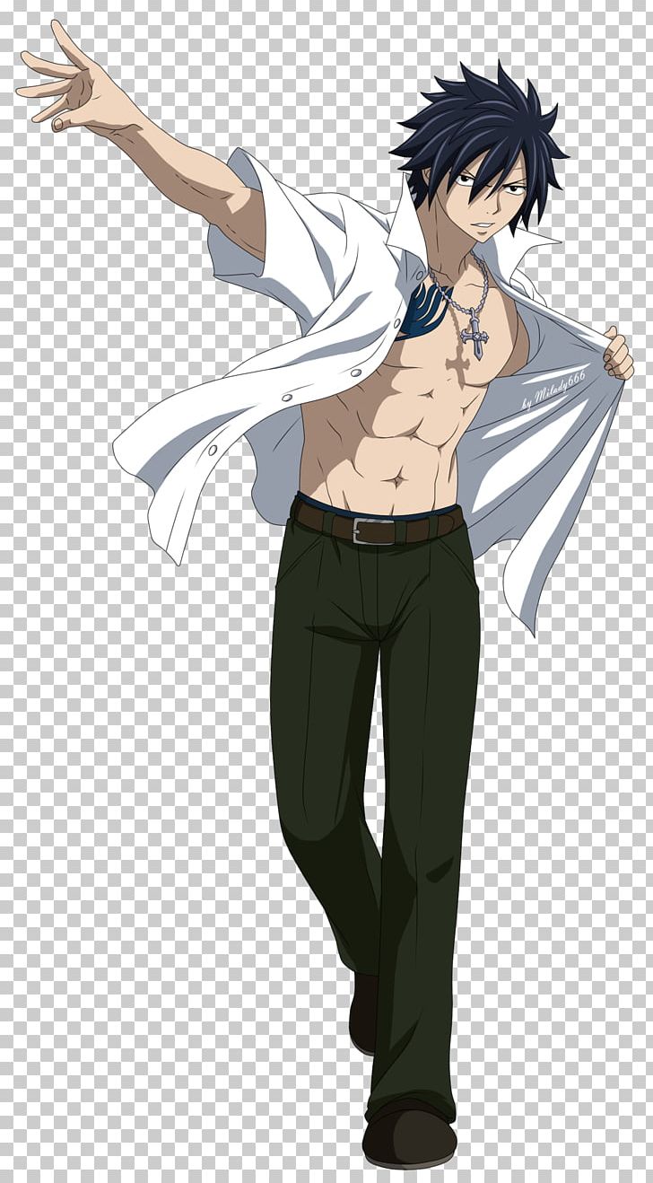 Gray Fullbuster Natsu Dragneel T-shirt Fairy Tail Cosplay PNG, Clipart, Arm, Black Hair, Character, Clothing, Cool Free PNG Download