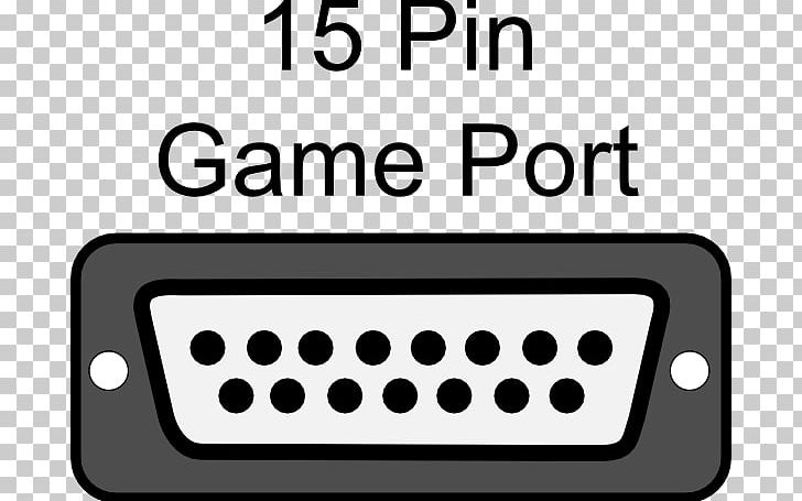 Computer Port Serial Port Game Port Parallel Port PNG, Clipart, Area, Black And White, Brand, Computer, Computer Port Free PNG Download
