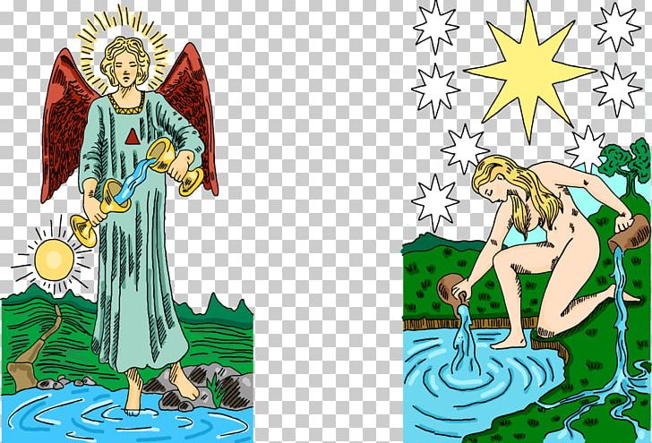 Tarot Playing Card Illustration PNG, Clipart, Angels, Angel Vector, Angel Wing, Angel Wing, Cartoon Free PNG Download