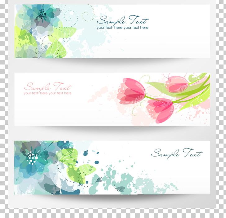 Banner Flower PNG, Clipart, Advertising, Banner, Brand, Clip Art, Color Free PNG Download
