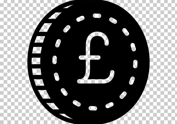 Computer Icons Pound Sterling Pound Sign PNG, Clipart, Area, Black And White, Budget, Circle, Coin Free PNG Download