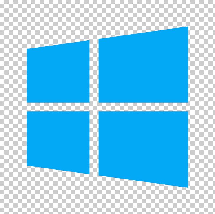 Logo Windows 8 Windows 7 Microsoft PNG, Clipart, Android, Angle, Area, Azure, Blue Free PNG Download