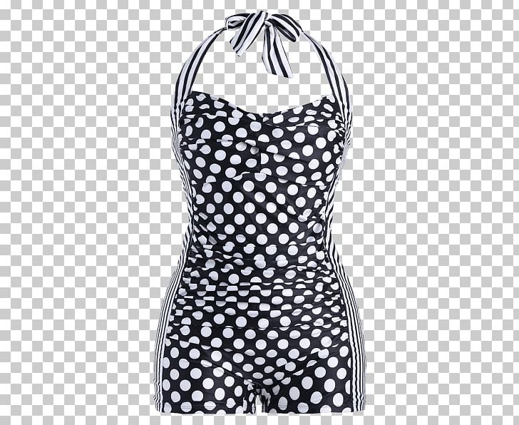 Skirt Swimsuit Polka Dot Fashion Clothing PNG, Clipart, Black, Blouse, Clothing, Day Dress, Dress Free PNG Download