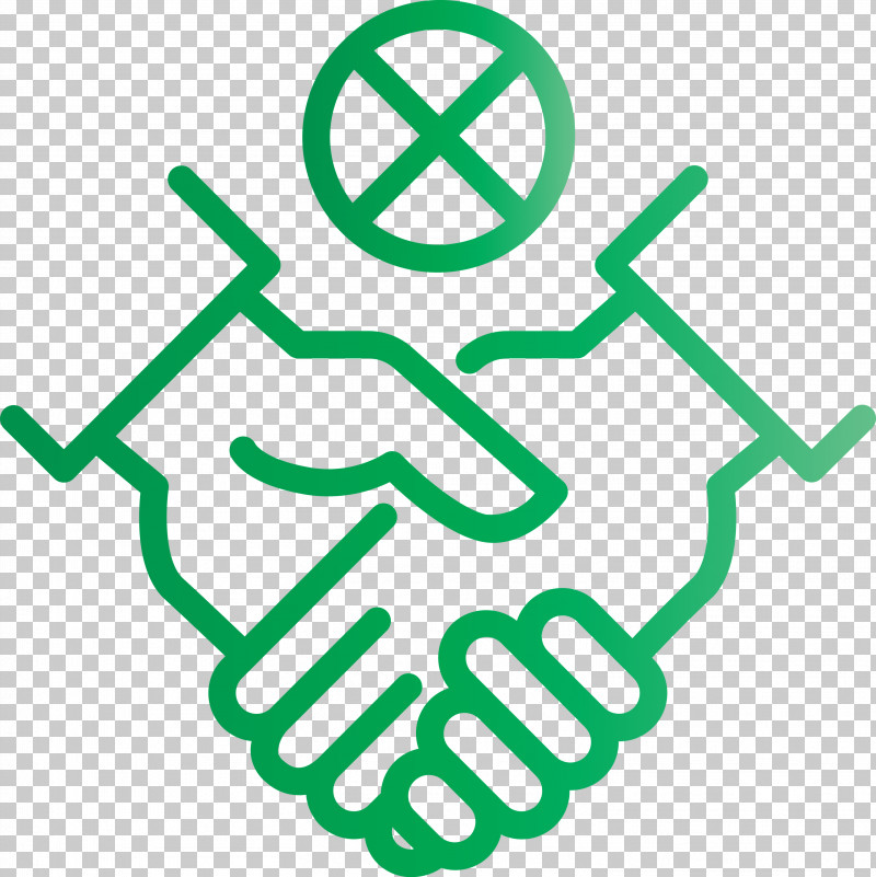 Stop Shake Hand Warning Caution PNG, Clipart, Caution, Coronavirus Protection, Gesture, Green, Line Free PNG Download
