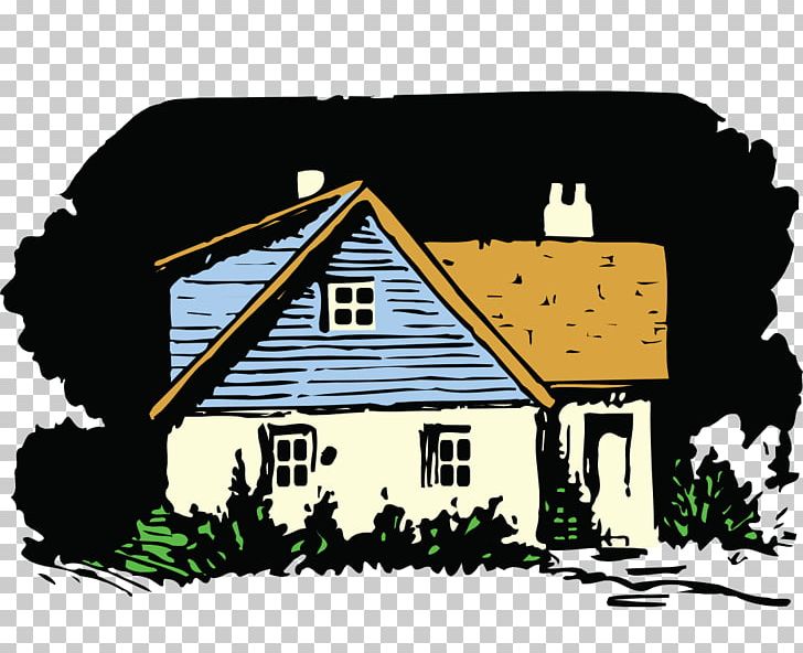 House Illustration PNG, Clipart, Building, Cartoon, Color, Color Pencil, Color Powder Free PNG Download