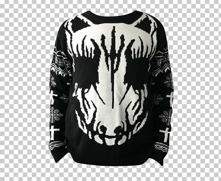 T-shirt Christmas Jumper BABYMETAL Sweater Sleeve PNG, Clipart, Babymetal, Black, Black And White, Brand, Christmas Free PNG Download