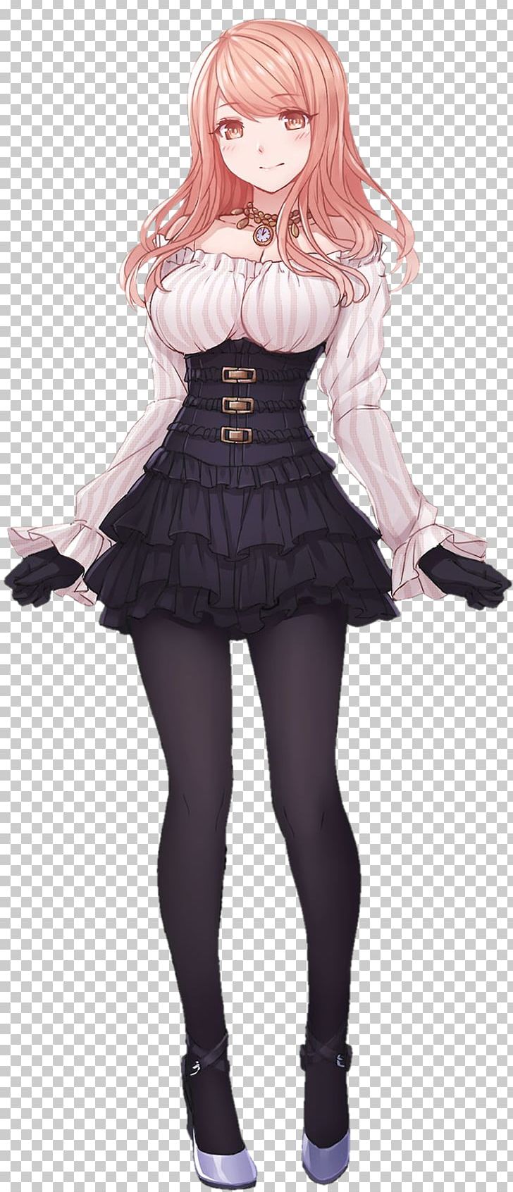 Gothic Fashion Skirt Dress Clothing PNG, Clipart, Anime, Balljointed Doll, Black Hair, Brown Hair, Clothing Free PNG Download