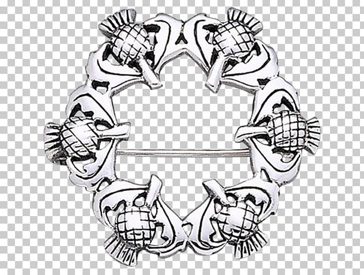 Scotland Thistle Kilt Celtic Brooch PNG, Clipart, Art, Black And White, Body Jewelry, Brooch, Cap Free PNG Download