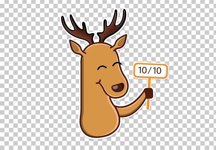 Reindeer Elk Moose Sticker Antler PNG, Clipart, Antler, Cartoon, Deer, Elk, Moose Free PNG Download