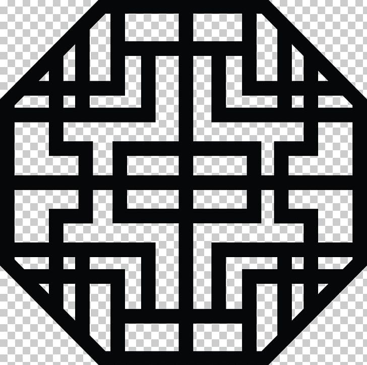 Old Korean Symbol Pattern PNG, Clipart, Area, Black And White, Brand, Circle, Five Free PNG Download