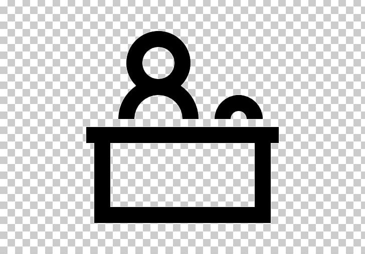 Computer Icons Front Office Desk Receptionist PNG, Clipart, Area, Black And White, Brand, Computer Icons, Desk Free PNG Download