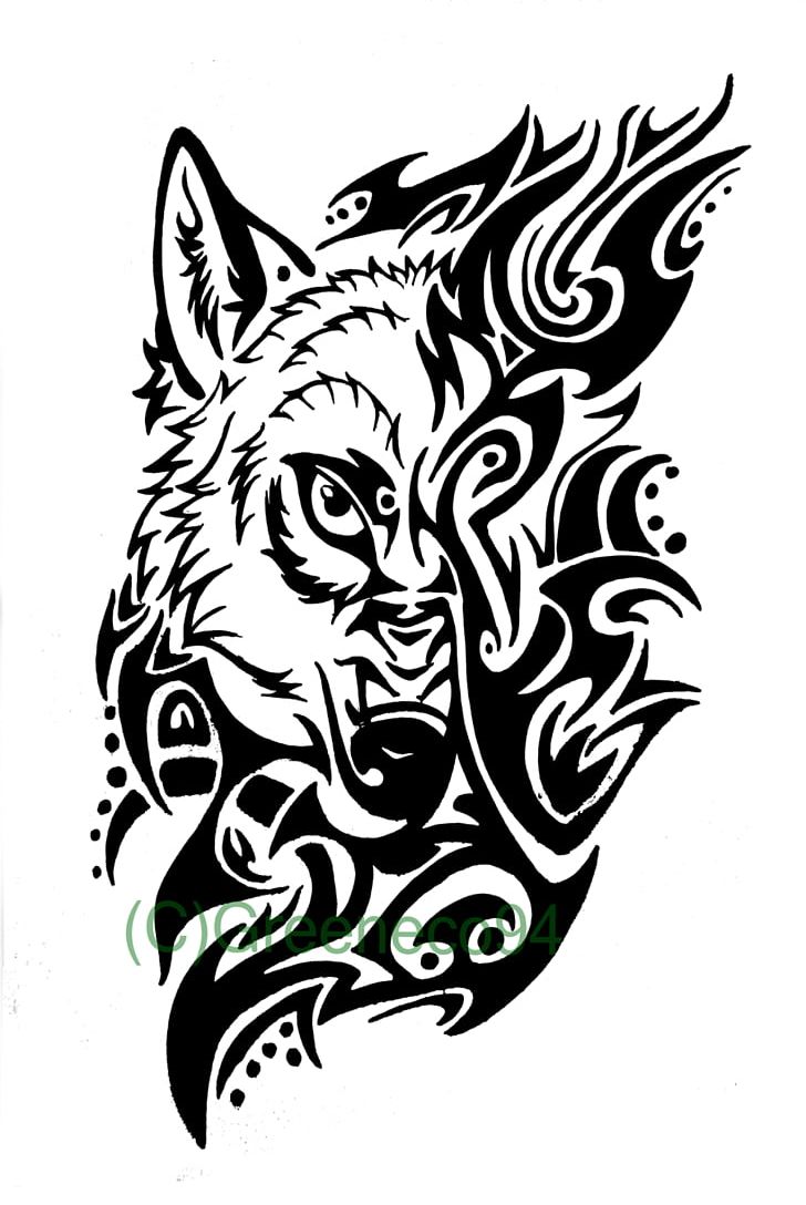 Gray Wolf Tattoo Artist Tribe PNG, Clipart, Black, Carnivoran, Cat Like Mammal, Dog Like Mammal, Fictional Character Free PNG Download