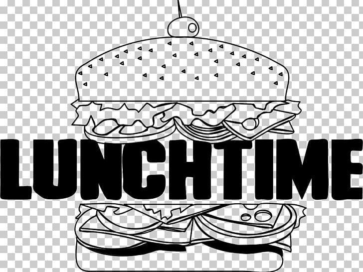 Hamburger Lunch Computer Icons PNG, Clipart, Area, Artwork, Black, Black And White, Brand Free PNG Download