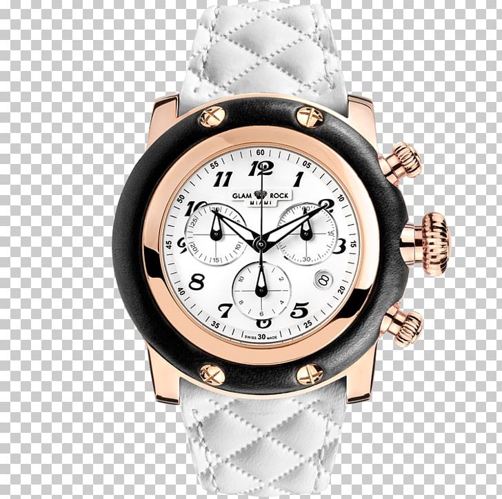 Watch Strap Glam Rock Leather Swiss Made PNG, Clipart, Accessories, Bal Harbour, Brand, Chronograph, Glam Rock Free PNG Download
