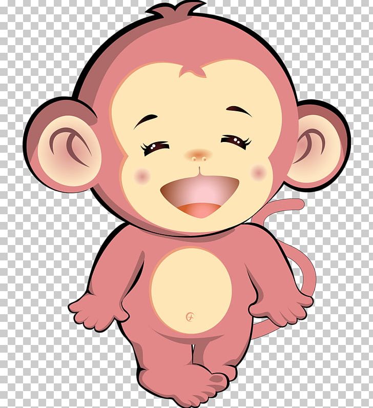 Cartoon Monkey PNG, Clipart, Animals, Boy, Cartoon, Cheek, Child Free PNG Download