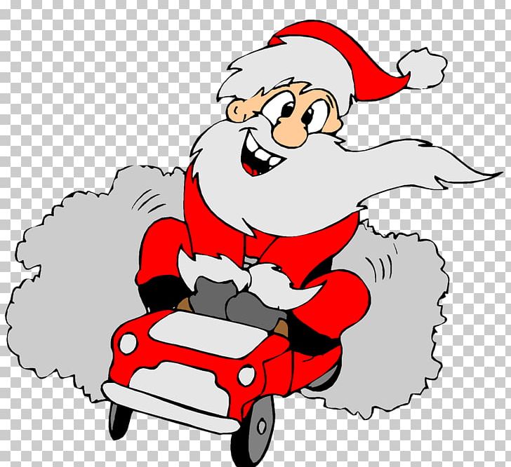 Santa Claus Mrs. Claus Car PNG, Clipart, Area, Artwork, Car, Christmas, Christmas Santa Free PNG Download
