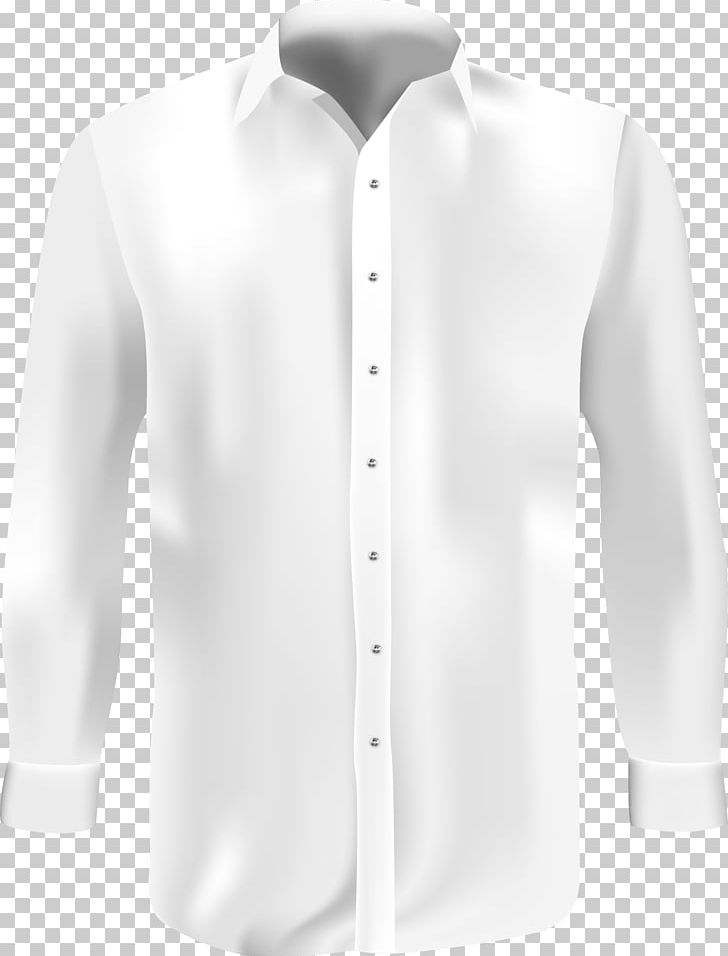 PNG white dress shirt, design