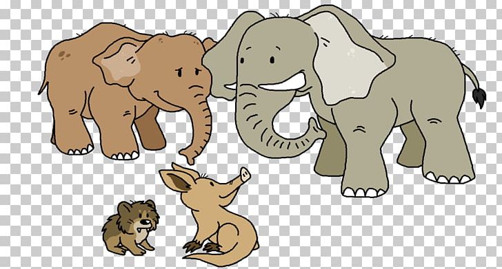 Lion African Elephant Hippopotamus Art Indian Elephant PNG, Clipart,  Free PNG Download