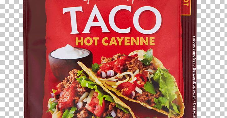 Taco Vegetarian Cuisine Tex-Mex Fajita Spice Mix PNG, Clipart, Advertising, Cayenne Pepper, Chili Pepper, Chutney, Condiment Free PNG Download