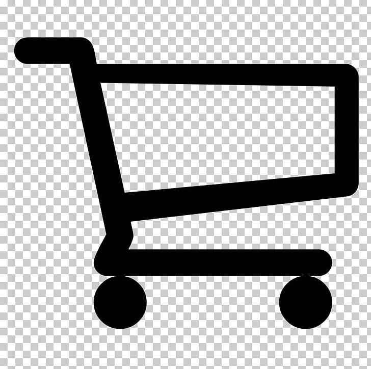 shopping cart icon png black