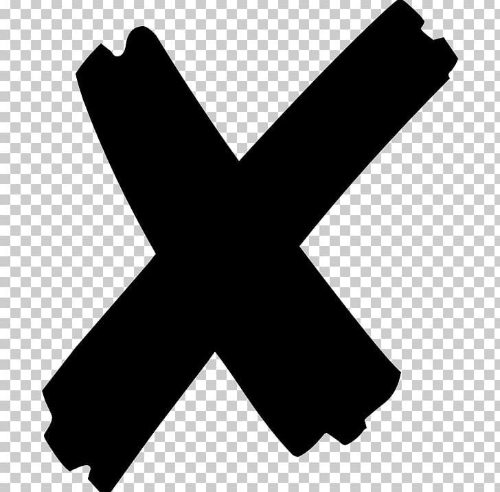 X Mark Computer Icons PNG, Clipart, Angle, Black, Black And White, Check Mark, Computer Icons Free PNG Download