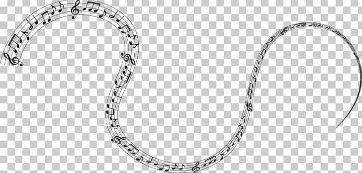 Musical Note Musical Theatre PNG, Clipart, Bicycle Part, Black And White, Body Jewelry, Chain, Clip Art Free PNG Download