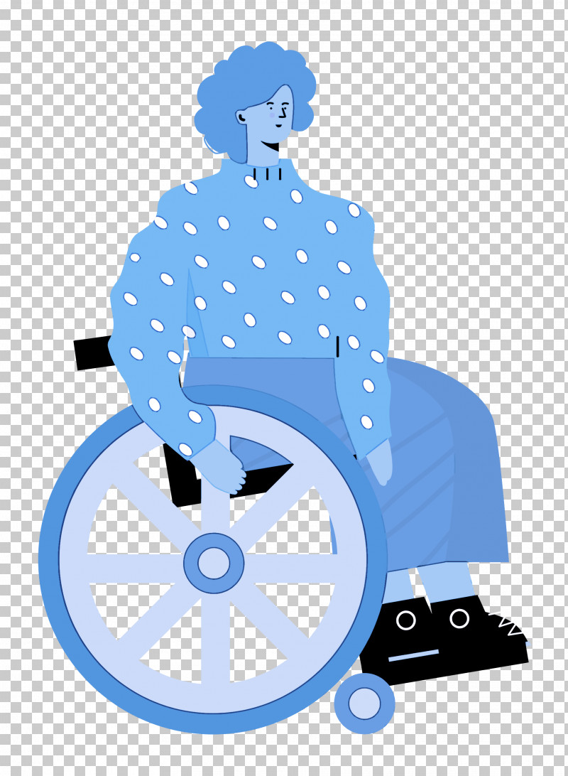 Sitting On Wheelchair Woman Lady PNG, Clipart, Cartoon, Drawing, Lady, Line Art, Logo Free PNG Download
